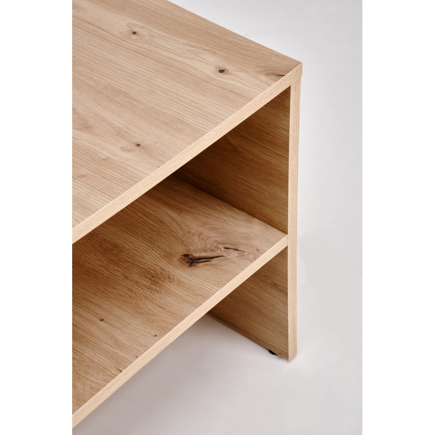 Tavolino da salotto BELA 100 x 42 cm, rovere artisan/antracite