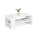 Tavolino da salotto BELA 100x42 cm bianco