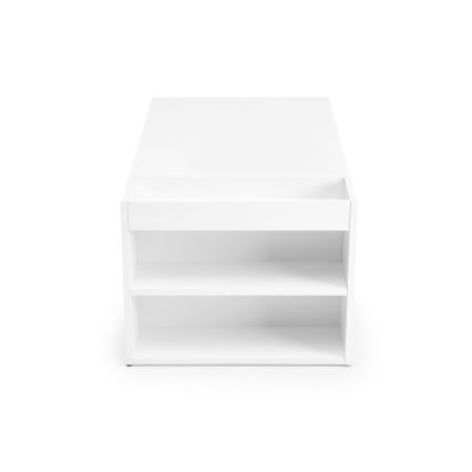 Tavolino da salotto BELA 100x42 cm bianco