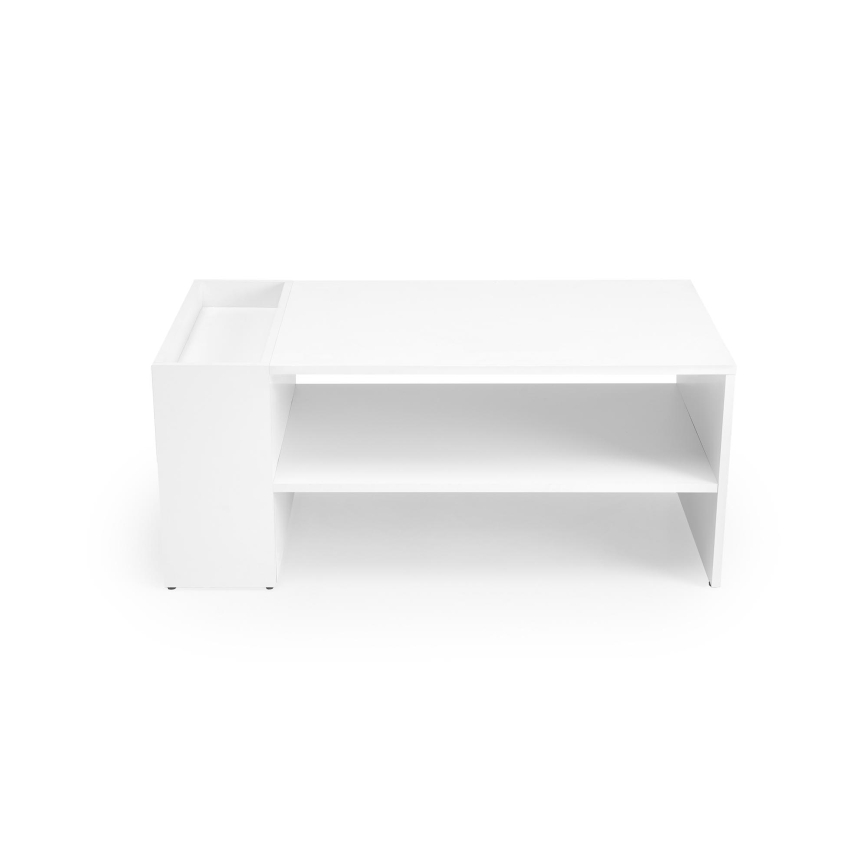 Tavolino da salotto BELA 100x42 cm bianco
