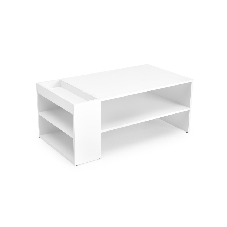Tavolino da salotto BELA 100x42 cm bianco