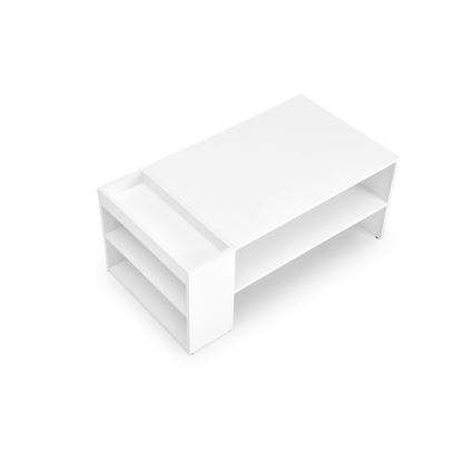 Tavolino da salotto BELA 100x42 cm bianco