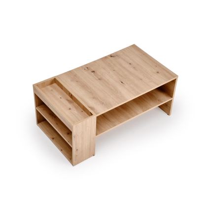 Tavolino da salotto BELA 100x42 cm rovere artisan