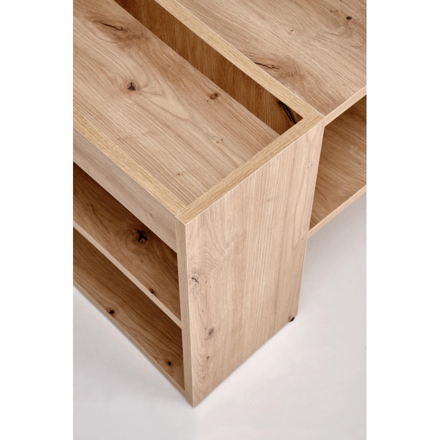 Tavolino da salotto BELA 100x42 cm rovere artisan