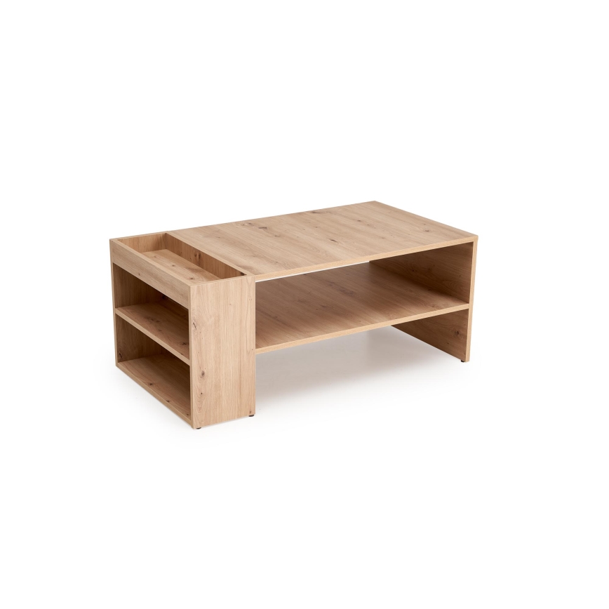Tavolino da salotto BELA 100x42 cm rovere artisan