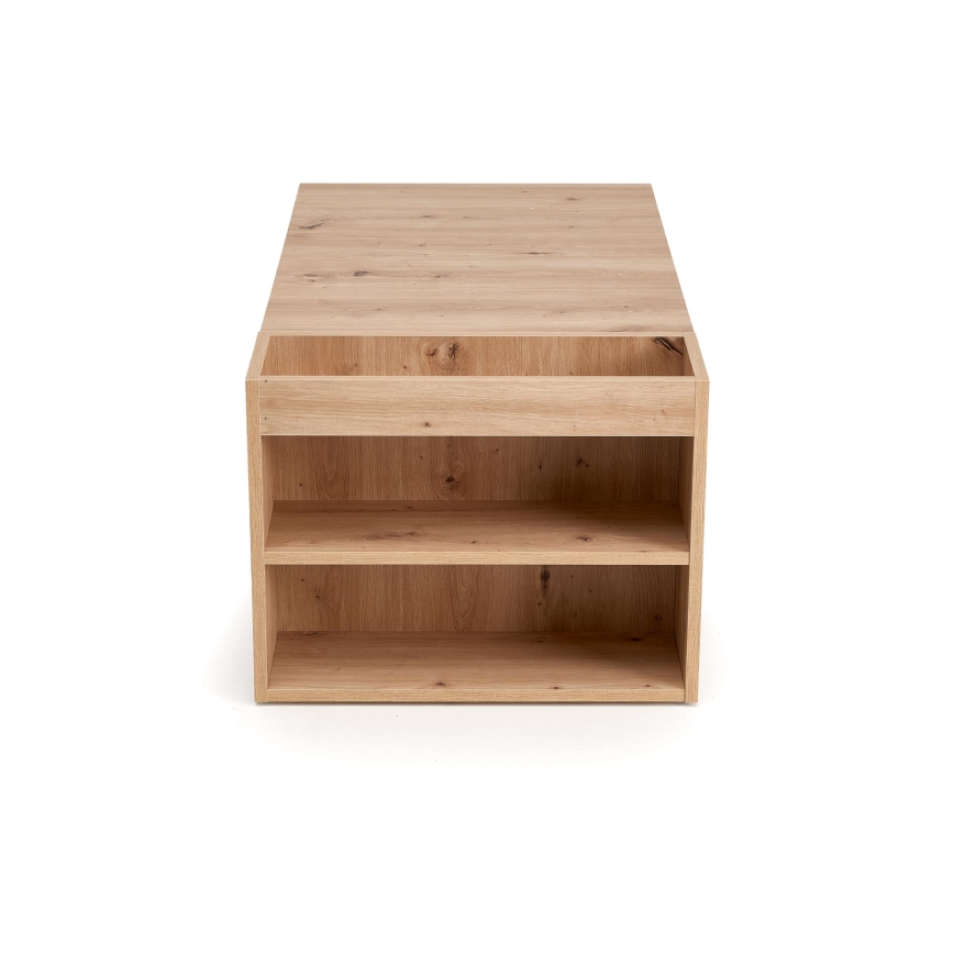 Tavolino da salotto BELA 100x42 cm rovere artisan