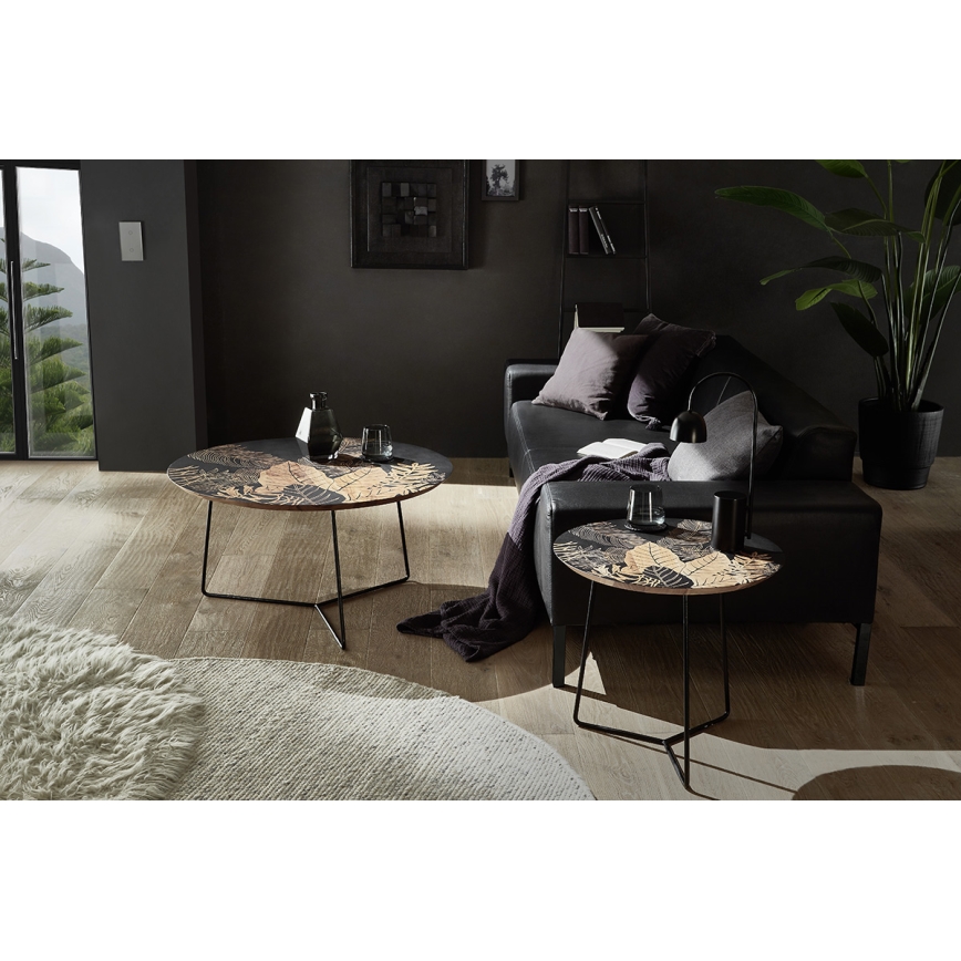 Tavolino da salotto BRAVON in legno di mango