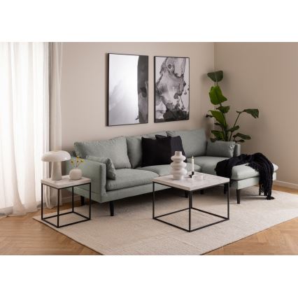 Tavolino da salotto CAMILO bianco