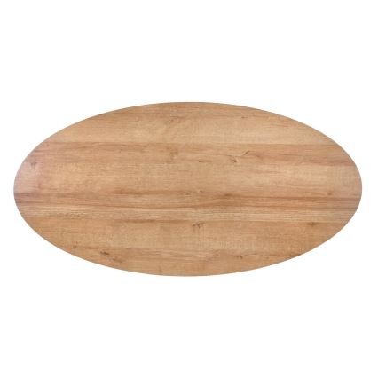 Tavolino da salotto con cassetto CAROLINA 41x120 cm rovere dorato/nero