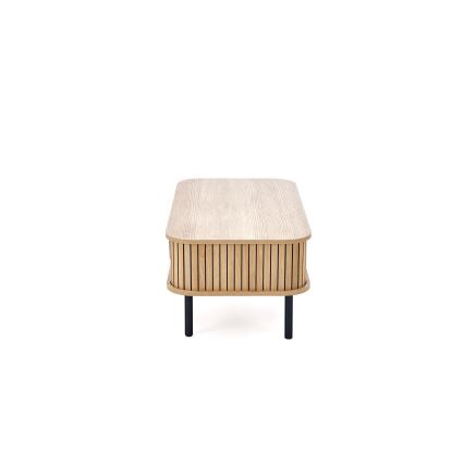 Tavolino da salotto CASA 90x50 cm marrone/nero