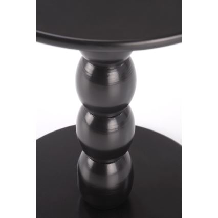 Tavolino da salotto CIRILA Ø 40 cm nero