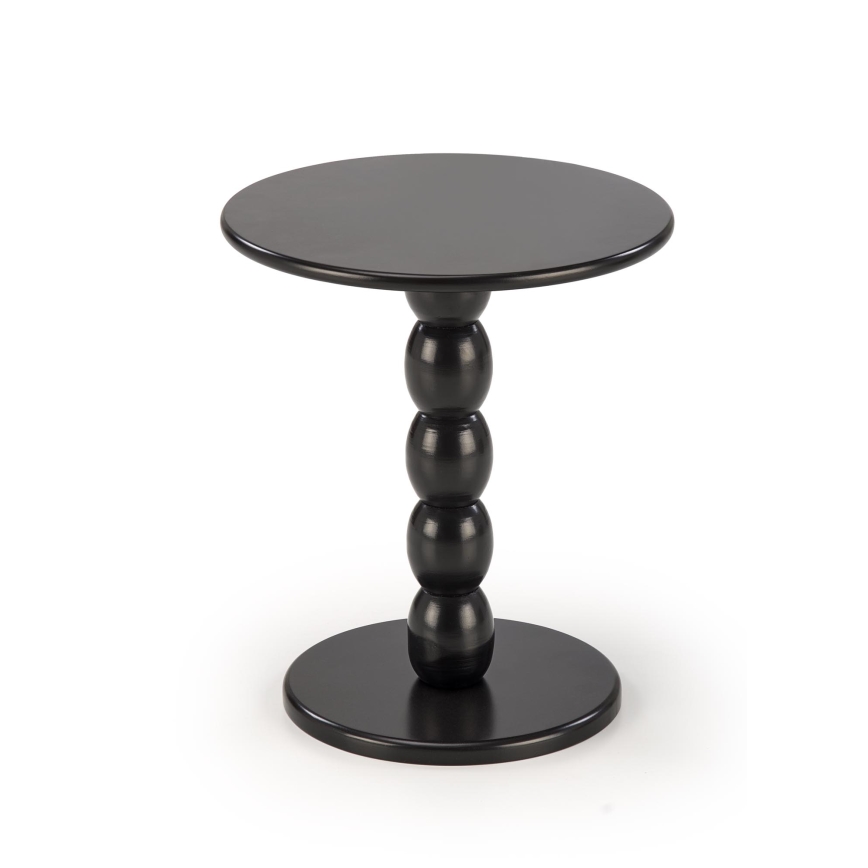 Tavolino da salotto CIRILA Ø 40 cm nero
