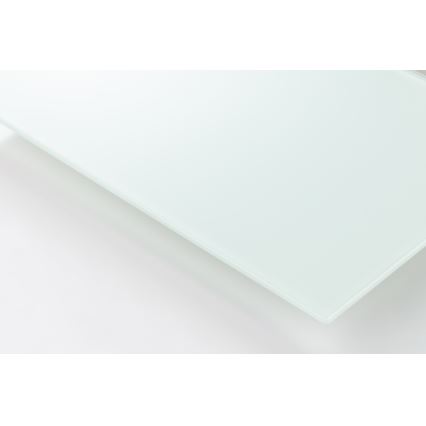 Tavolino da salotto con piano sollevabile ENZO 110x60 cm bianco/rovere Sonoma