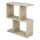 Tavolino da salotto CROS, finitura effetto marmo beige