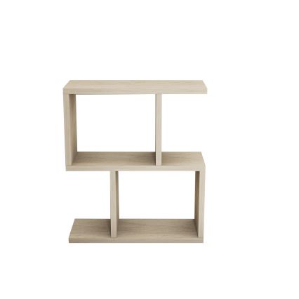 Tavolino da salotto CROS, finitura effetto marmo beige