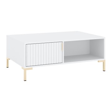 Tavolino da salotto FLOP bianco