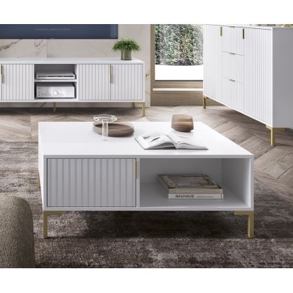 Tavolino da salotto FLOP bianco