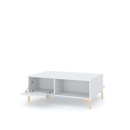 Tavolino da salotto FLOP bianco