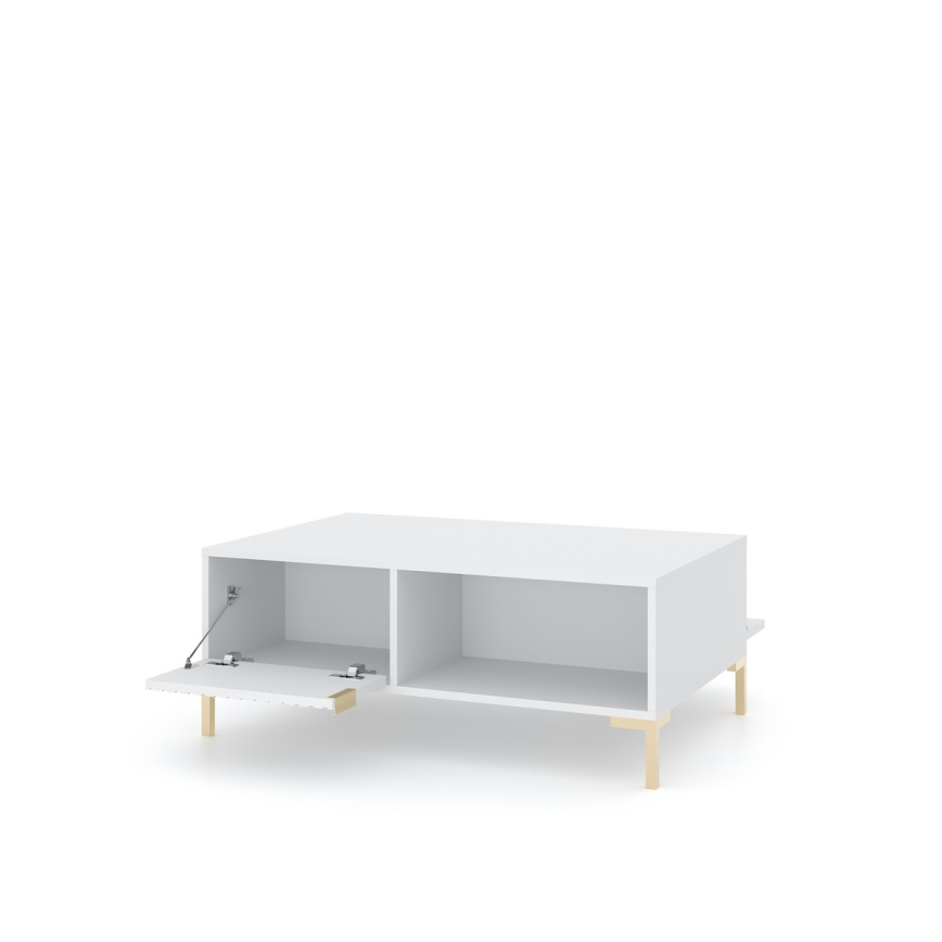 Tavolino da salotto FLOP bianco