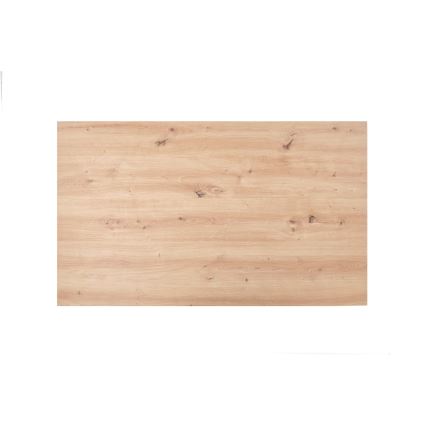 Tavolino da salotto FORMA 110x65 cm marrone/nero
