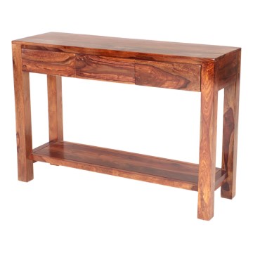 Tavolino da salotto GANI 76x130 cm legno solido/palissandro