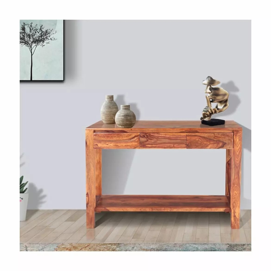 Tavolino da salotto GANI 76x130 cm legno solido/palissandro