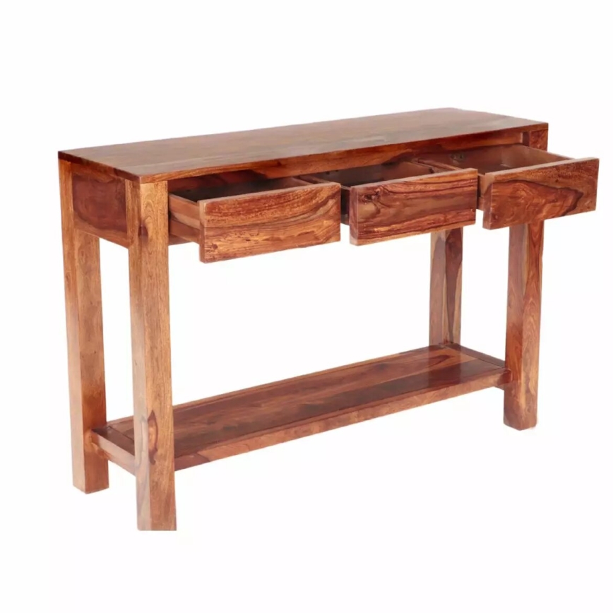 Tavolino da salotto GANI 76x130 cm legno solido/palissandro