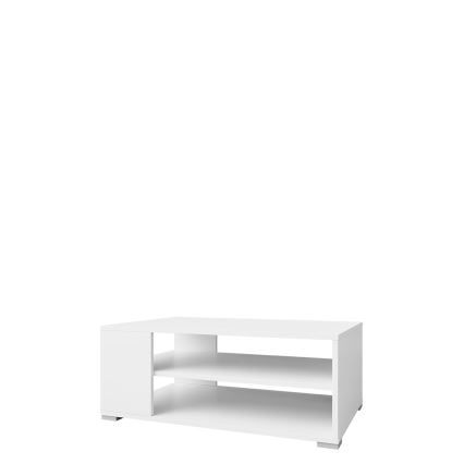 Tavolino da salotto GIMREN 100x40 cm, bianco
