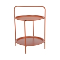 Tavolino da salotto HAGE 50x66 cm arancione