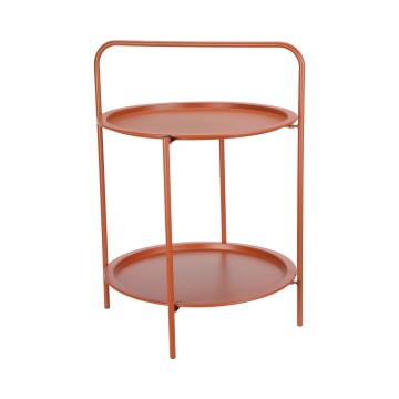 Tavolino da salotto HAGE 50x66 cm arancione