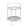 Tavolino da salotto HAGE 50x66 cm bianco