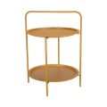 Tavolino da salotto HAGE 50x66 cm marrone