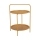 Tavolino da salotto HAGE 50x66 cm marrone
