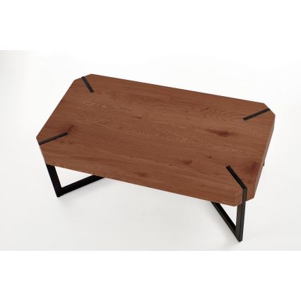Tavolino da salotto LAVIDA 110x60 cm noce