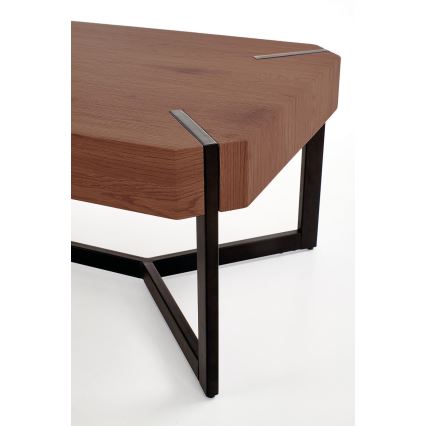 Tavolino da salotto LAVIDA 110x60 cm noce