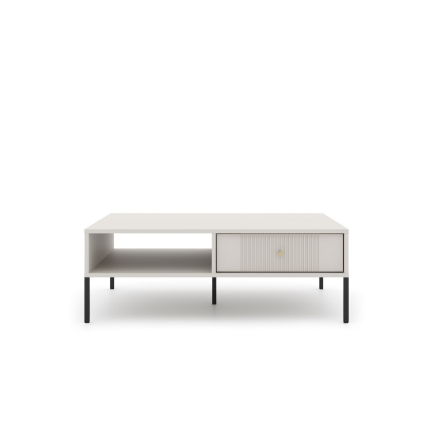 Tavolino da salotto LUE beige/nero
