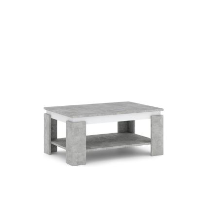 Tavolino da salotto LUNO grigio cemento/antracite