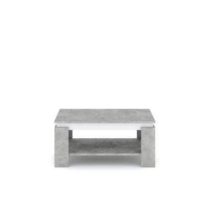 Tavolino da salotto LUNO grigio cemento/antracite