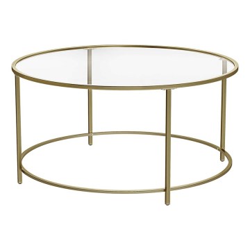 Tavolino da salotto LYRA oro