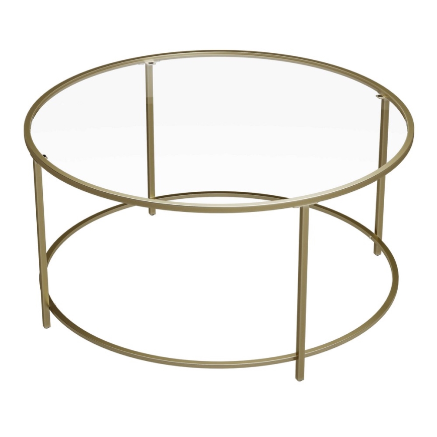 Tavolino da salotto LYRA oro