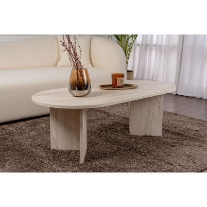 Tavolino da salotto NEL 119x60 cm beige
