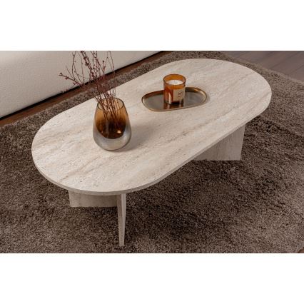 Tavolino da salotto NEL 119x60 cm beige