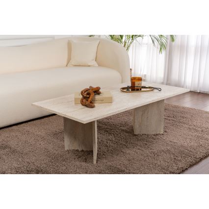 Tavolino da salotto NEL 119x60 cm beige