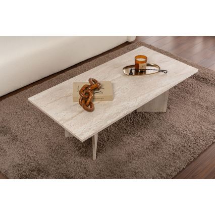 Tavolino da salotto NEL 119x60 cm beige