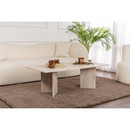 Tavolino da salotto NEL 119x60 cm beige
