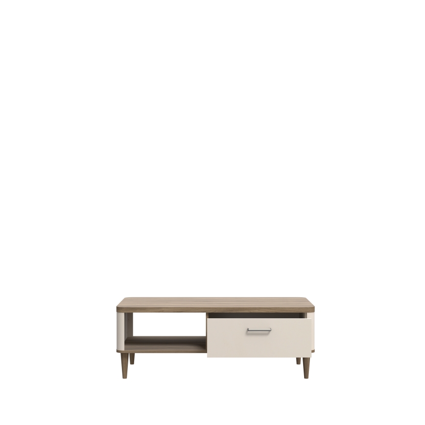 Tavolino da salotto NOR marrone/beige