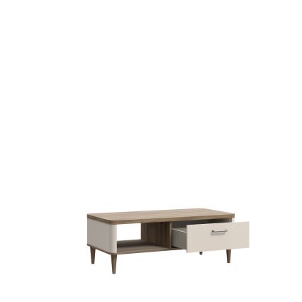 Tavolino da salotto NOR marrone/beige