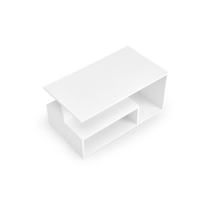 Tavolino da salotto NOTE 90x51 cm bianco