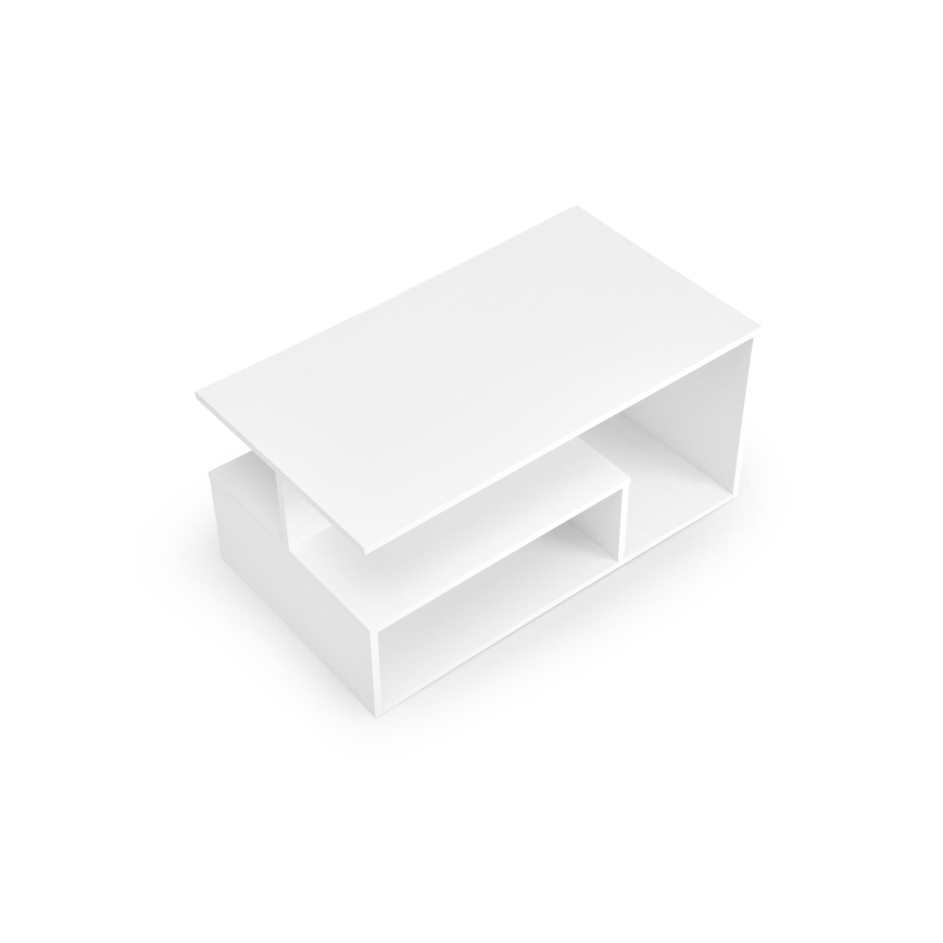 Tavolino da salotto NOTE 90x51 cm bianco