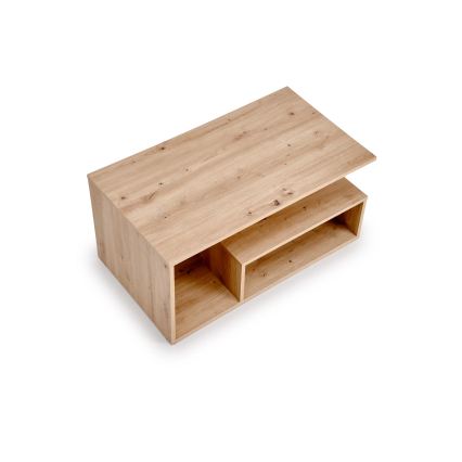 Tavolino da salotto NOTE 90x51 cm rovere artisan